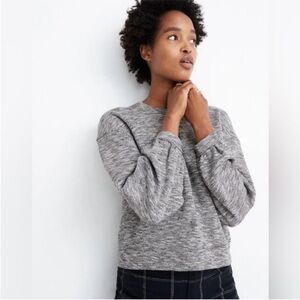 Madewell - NEW WITH TAGS - Cozy Gray Knit Sweater -  size M